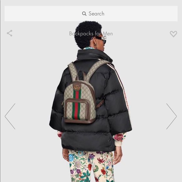 gucci small backpacks